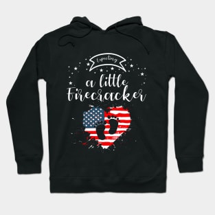 expecting Little firecracker Hoodie